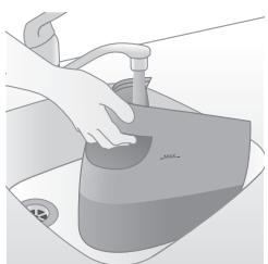 PHILIPS GC8733/20 PERCTCARE PERFORMER - Exécution du traitement anticalcaire avec le réservoir anticalcaire - 2