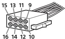 SONY MEX-N5200BT - Schéma de raccordement électrique - 1