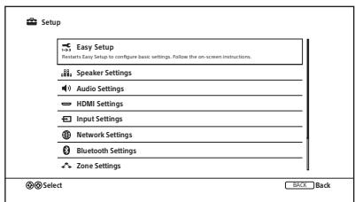 SONY STR DN1080 - Remarque - 2