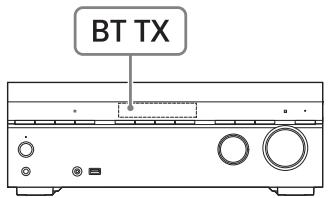 SONY STR DN1080 - Appuyez plusieurs fois sur bluetooth rx/tx pour sélectionner « BT TX - 1