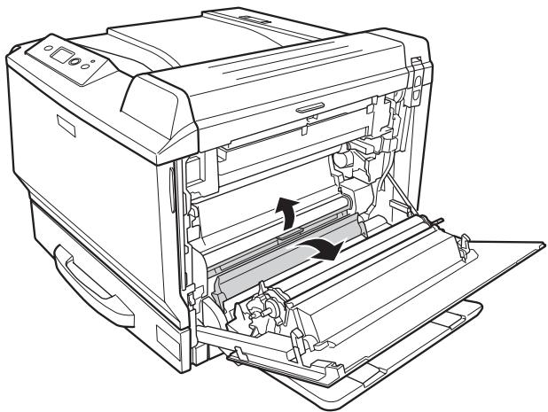 EPSON ACULASER C9200D2TN - Bourrage papier g (chemin d'entrainement du papier g) - 2