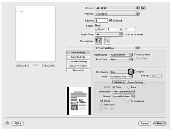 EPSON ACULASER C9200DN - Pour les utilisateurs de mac OS x 10.5 - 1