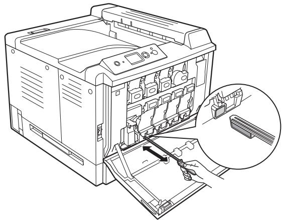 EPSON ACULASER C9200DN - Nettoyage de la fenêtre d'exposition - 3