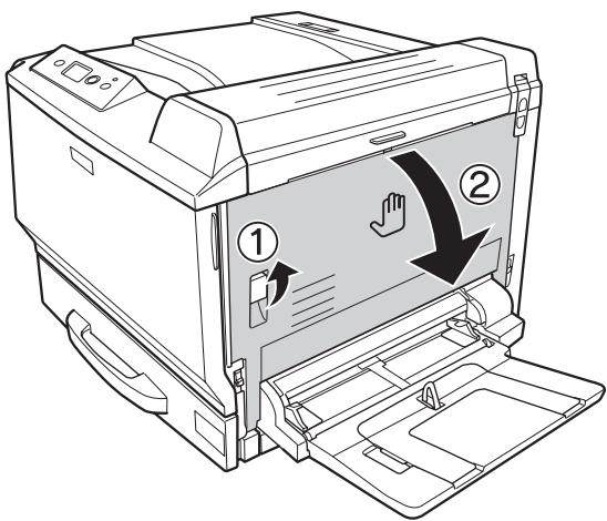 EPSON ACULASER C9200DN - Bourrage papier g (chemin d'entrainement du papier g) - 1