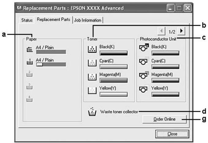 EPSON ACULASER C9200DN - Remarque à l'attention des utilisateurs de netware : - 2