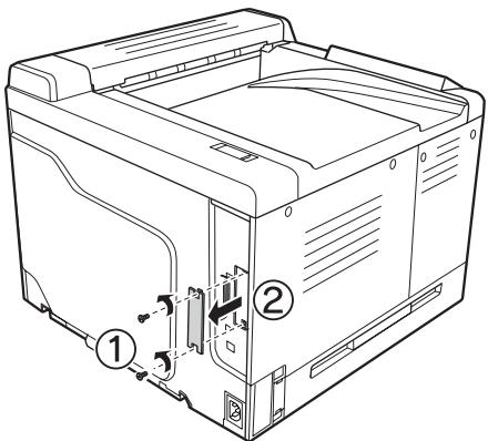 EPSON ACULASER C9200DN - Attention : - 1