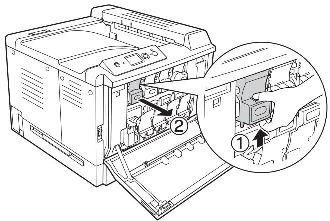 EPSON ACULASER C9200DN - Ouvrez le capot f. - 2