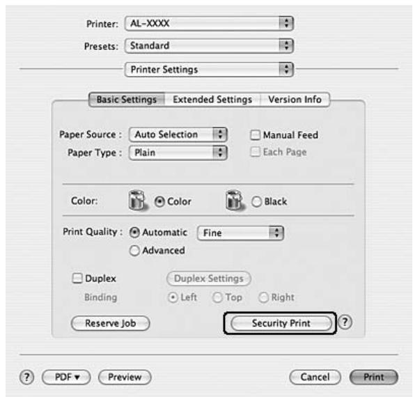 EPSON ACULASER C9200DN - Pour les utilisateurs de mac OS x version 10.4 ou antérieure - 1