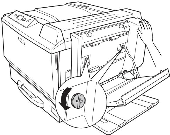 EPSON ACULASER C9200DN - Retrait de l'unité recto verso - 4