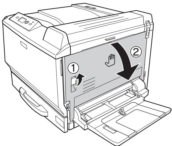 EPSON ACULASER C9200DN - Bourrage papier a (capot a) - 1