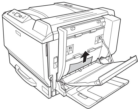 EPSON ACULASER C9200DN - Bourrage papier d (capot de l'unité recto verso) - 3