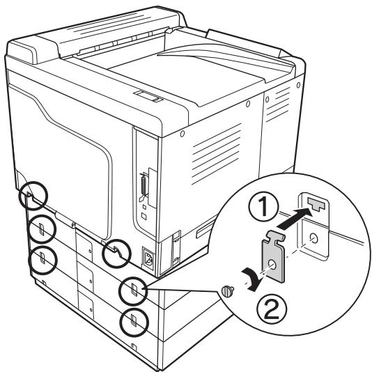 EPSON ACULASER C9200DN - Remarque : - 3