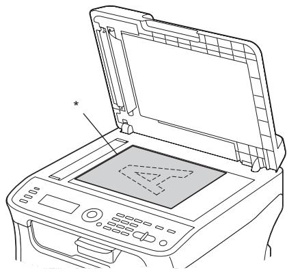 EPSON ACULASER CX16NF - Placement d'un document sur la vitre d'exposition - 2