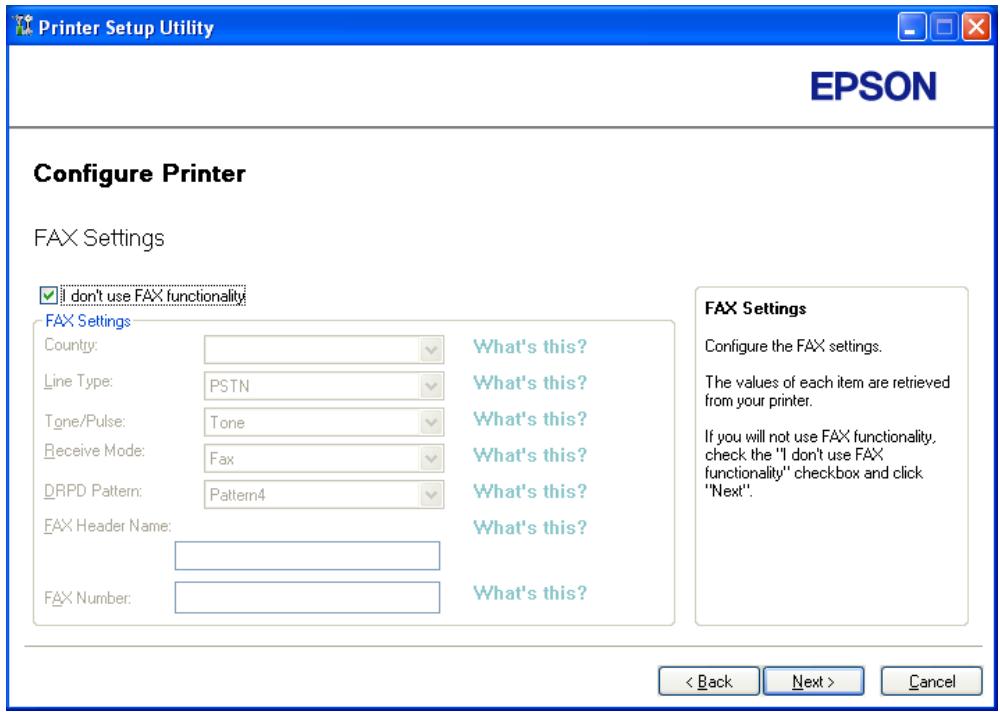 EPSON ACULASER CX17NF - Entre le SSID. - 3