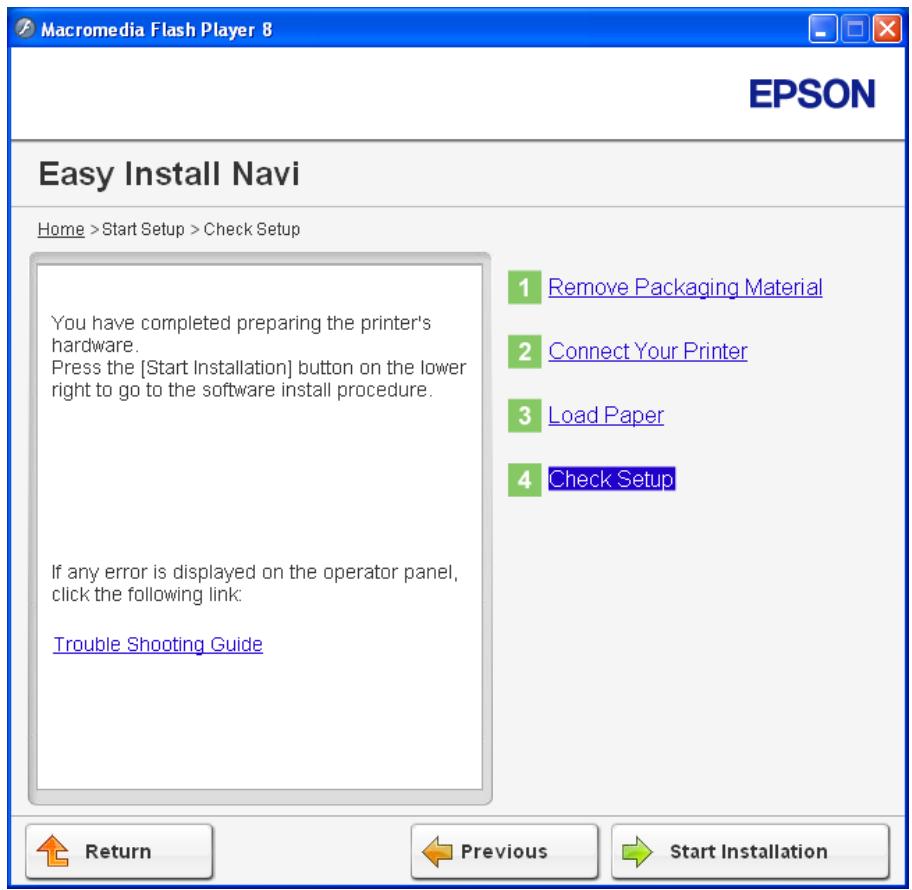 EPSON ACULASER CX17NF - Epsonnet config - 1
