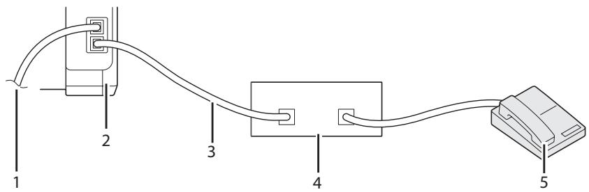 EPSON ACULASER CX17WF - Utilisation d'un répondeur - 1