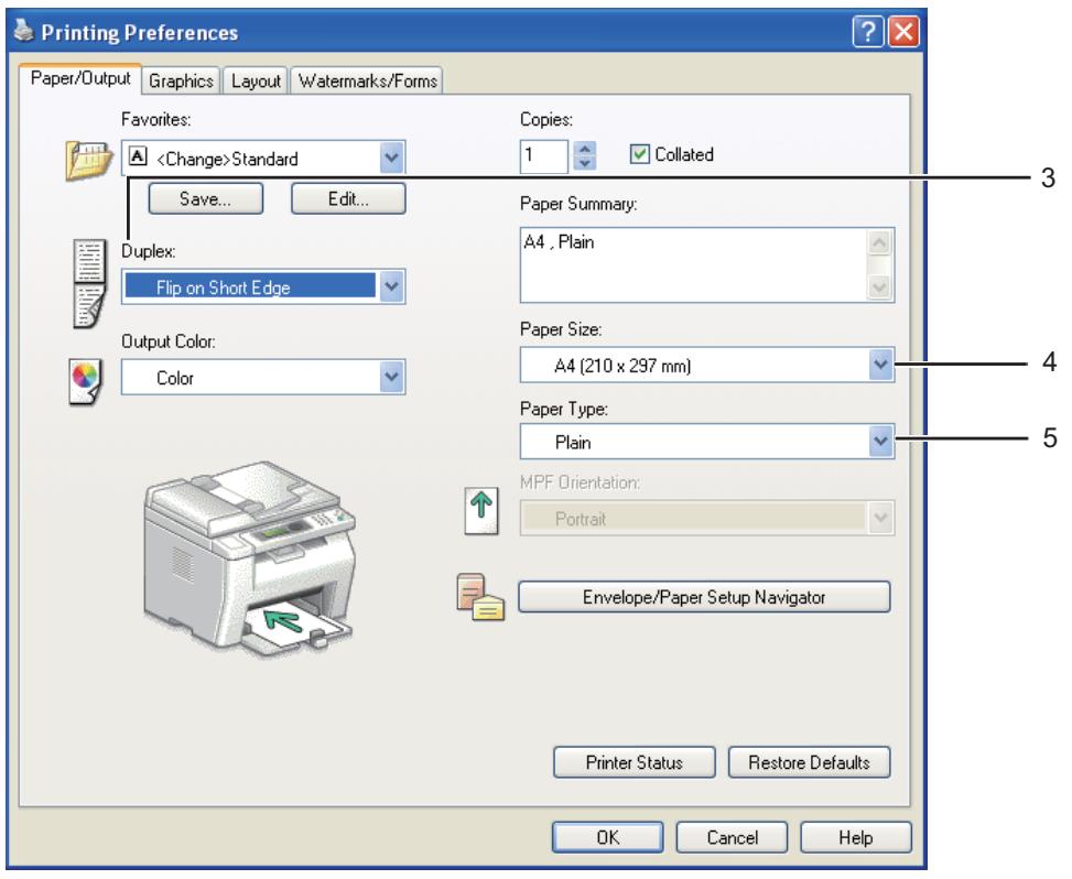 EPSON ACULASER CX17WF - Remarque : - 1
