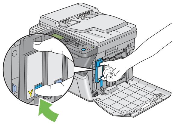 EPSON ACULASER CX17WF - Retrait des cartouches de toner - 2