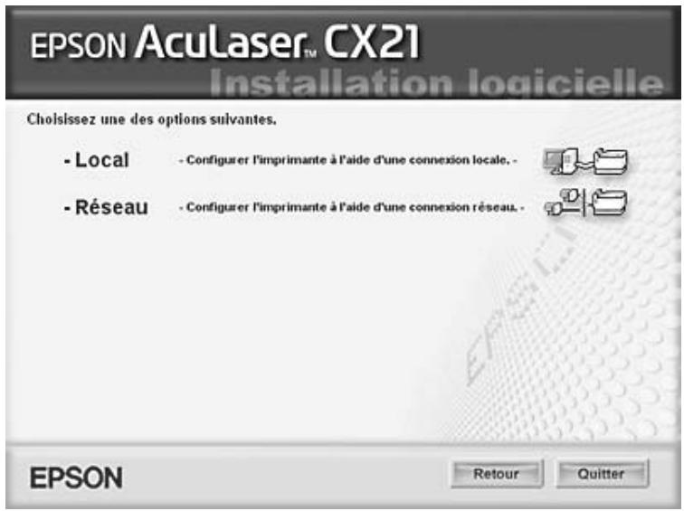 EPSON ACULASER CX21NF - Remarque : - 1