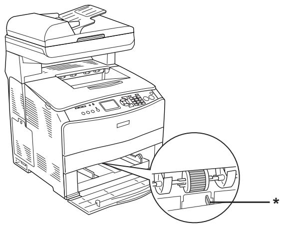 EPSON ACULASER CX21NF - Nettoyage du rouleau du capteur - 2