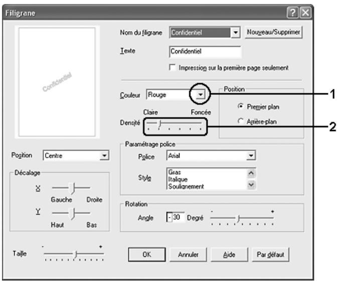 EPSON ACULASER CX21NF - Remarque : - 1