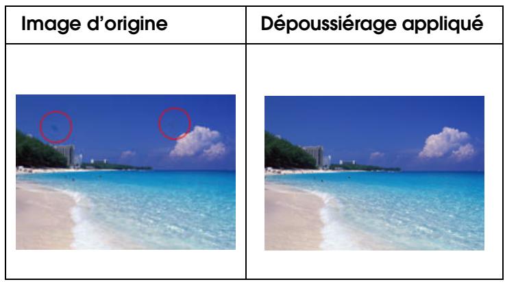 EPSON ACULASER CX21NF - Élimination des traces de poussière - 1