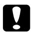 EPSON ACULASER M1200 - Attention : - 2