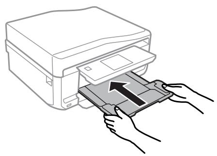 EPSON XP 615 - Remarques concernant le panneau de commande et le bac de sortie - 1
