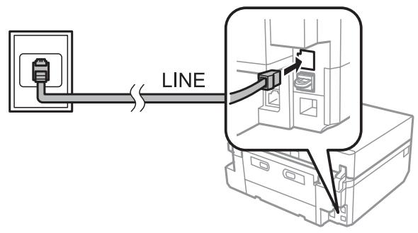 EPSON XP 615 - Partage d'une ligne avec un téléphone - 1