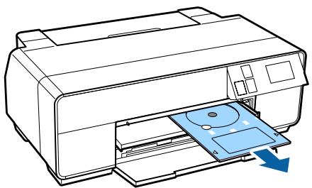 EPSON P600 - Bourrage du plateau cd/dvd - 1