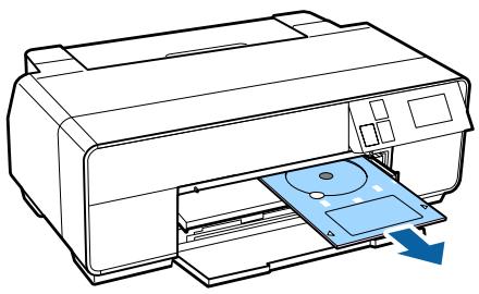 EPSON SC-P600 PHOTO A3 - Bourrage du plateau cd/dvd - 1