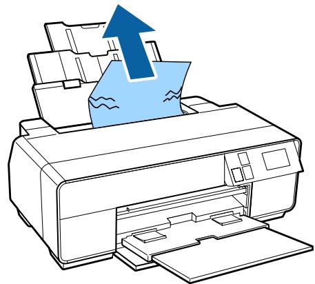 EPSON SC-P600 PHOTO A3 - Bourrage papier au niveau du bac feuille à feuille automatique lors de l'impression - 1