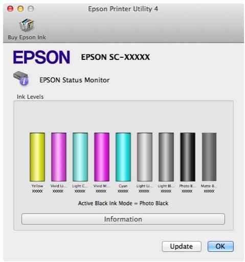 EPSON SC-P600 PHOTO A3 - EPSON status monitor - 1