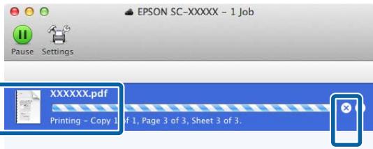 EPSON SC-P600 PHOTO A3 - Annulation depuis l'ordinateur (mac OS x) - 4