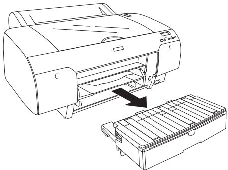 EPSON STYLUS PRO 4880 - En cas de bourrage papier au niveau de la fente d'alimentation manuelle avant - 2