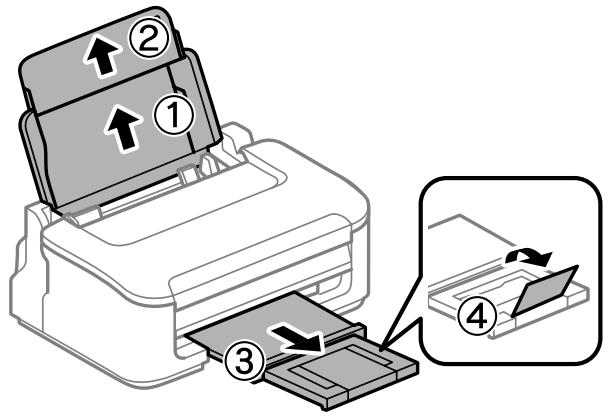 EPSON WORKFORCE WF-7015 - Chargement de papier et d'enveloppes - 1