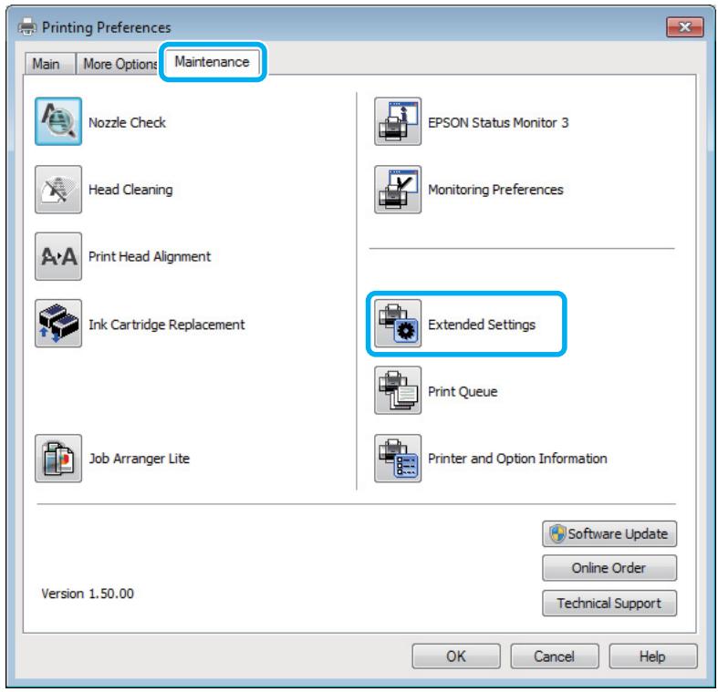 EPSON WORKFORCE WF-7015 - Augmentation de la vitesse d'impression (pour windows uniquement) - 1