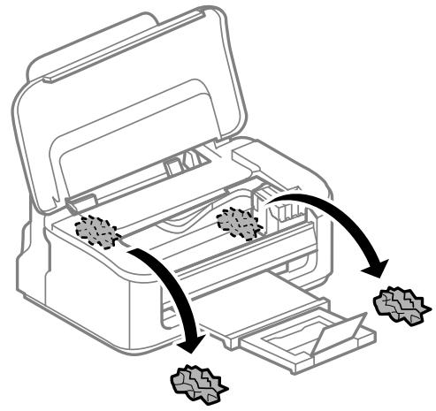 EPSON WORKFORCE WF-7015 - Retrait du papier bloqué de l'intérieur du produit - 2