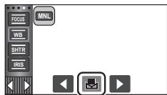 PANASONIC HC-VX870 - Pour paramétrer la balance des blancs manuellement - 1