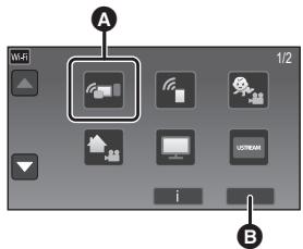 PANASONIC HC-VX870 - Utilisation de NFC pour établir une connexion - 1