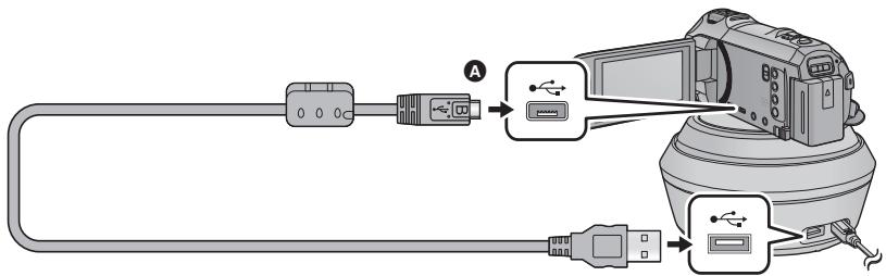 PANASONIC HC-VX870 - Connexion de la tourelle télécommandée à cet appareil - 1