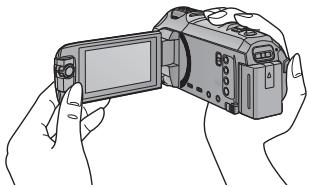 PANASONIC HC-VX870 - Démarrez l'enregistrement. - 1
