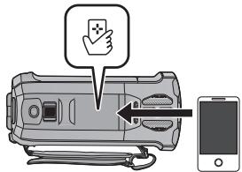 PANASONIC HC-VX870 - Utilisation de NFC pour établir une connexion - 2