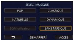 PANASONIC HC-VX870 - Touchez le son désiré. - 1