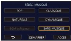 PANASONIC HC-VX870 - Touchez le son désiré. - 1