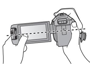 PANASONIC HC-VX870 - Fonction prise à niveau - 1