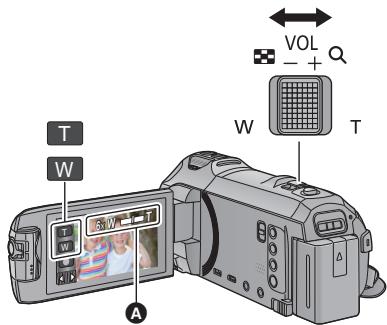 PANASONIC HC-VX870 - Utilisation du zoom - 1
