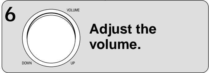 PANASONIC SA-HE70 - Stop the test signal. - 5