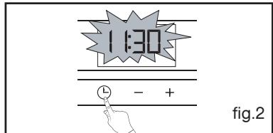 BRANDT BXP5560X - Comment régler l'heure - 4