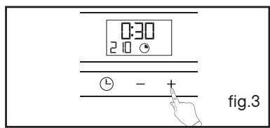 BRANDT BXP5560X - Après ces 3 actions, le four chauffe : - 3
